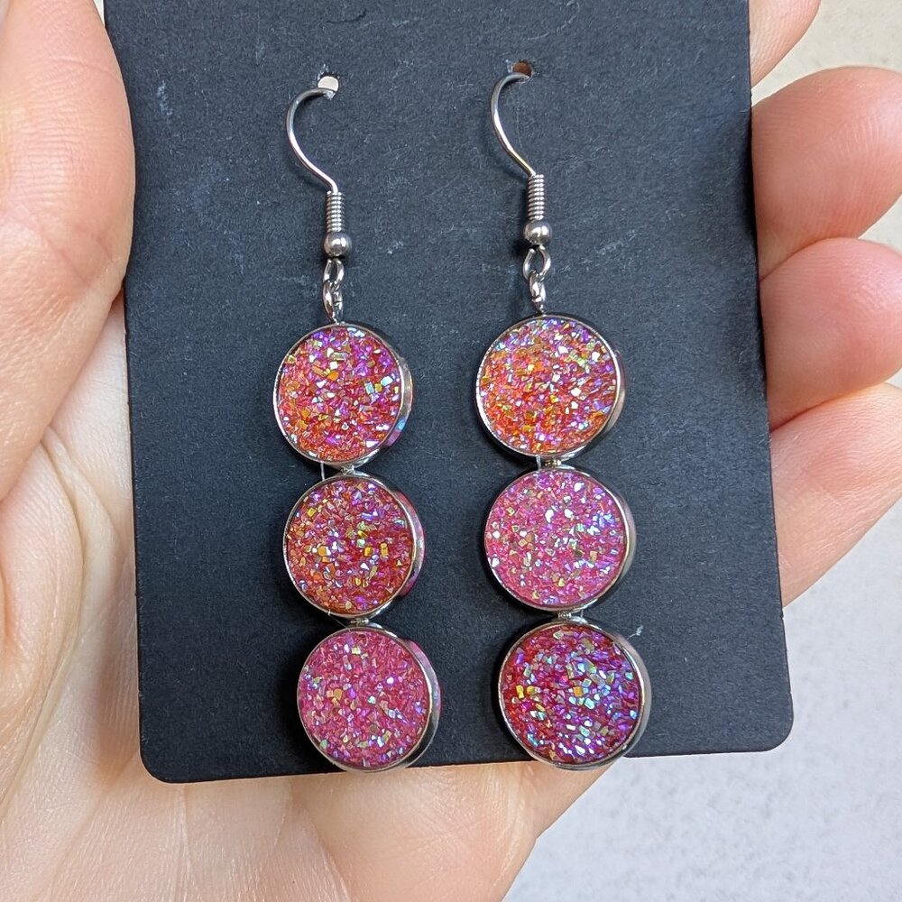 Sparkly earrings